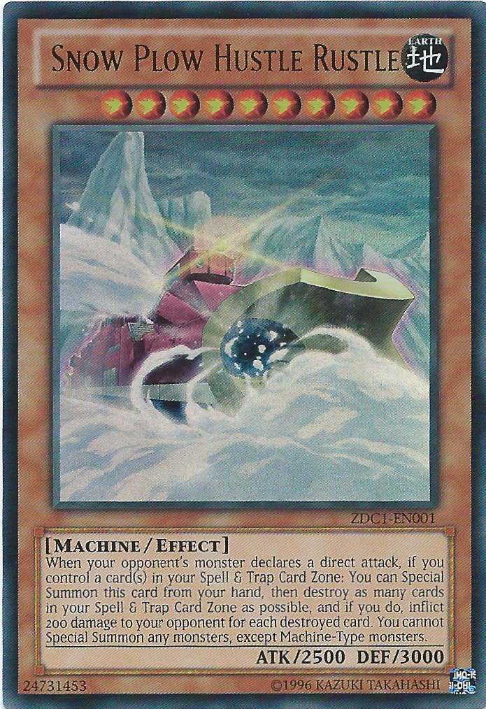 Snow Plow Hustle Rustle [ZDC1-EN001] Ultra Rare | Devastation Store