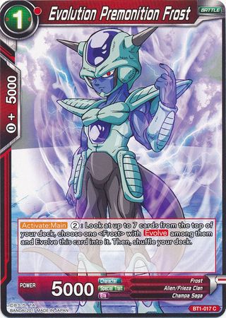 Evolution Premonition Frost [BT1-017] | Devastation Store