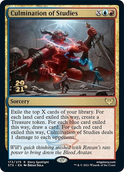 Culmination of Studies [Strixhaven: School of Mages Prerelease Promos] | Devastation Store