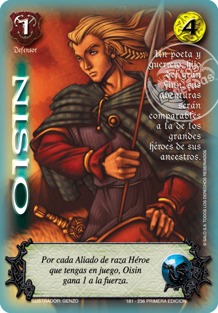 Oisin, Leyendas - Devastation Store | Devastation Store