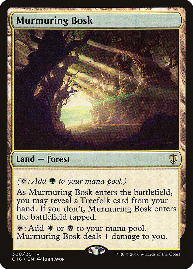 Murmuring Bosk [Commander 2016] | Devastation Store
