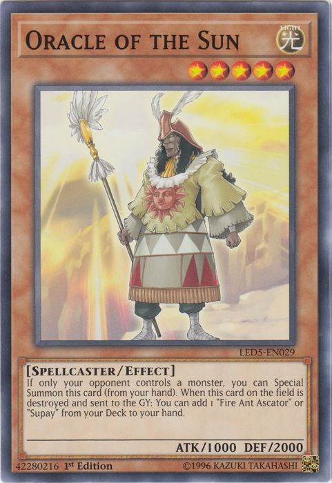 Oracle of the Sun [LED5-EN029] Common | Devastation Store