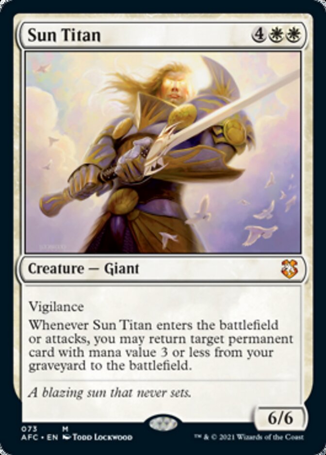 Sun Titan [Dungeons & Dragons: Adventures in the Forgotten Realms Commander] | Devastation Store