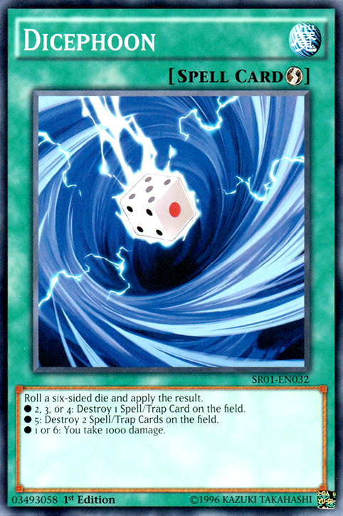 Dicephoon [SR01-EN032] Common | Devastation Store