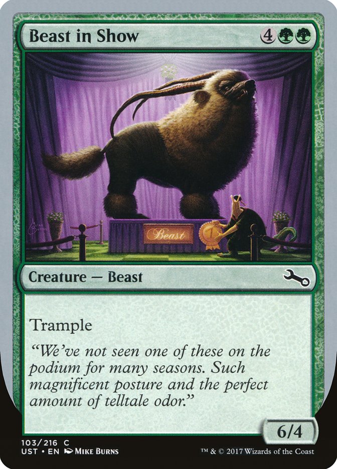 Beast in Show ("We've not seen one...") [Unstable] - Devastation Store | Devastation Store