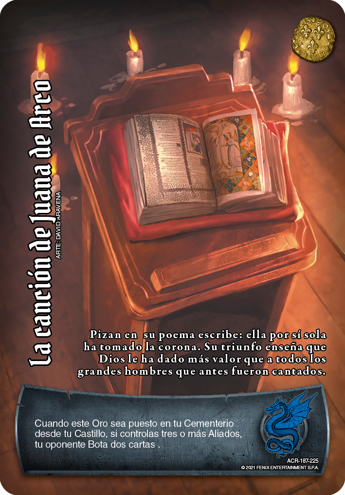 La canción de Juana de Arco ACR-187 | Devastation Store