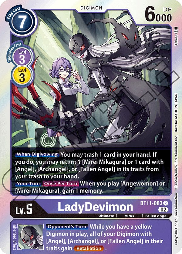 LadyDevimon [BT11-083] [Dimensional Phase] | Devastation Store