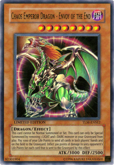Chaos Emperor Dragon - Envoy of the End [TLM-ENSE2] Ultra Rare | Devastation Store