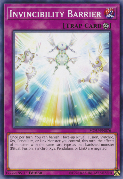 Invincibility Barrier [SOFU-EN076] Common | Devastation Store
