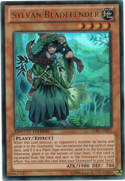 Sylvan Bladefender [LVAL-ENSP1] Ultra Rare | Devastation Store