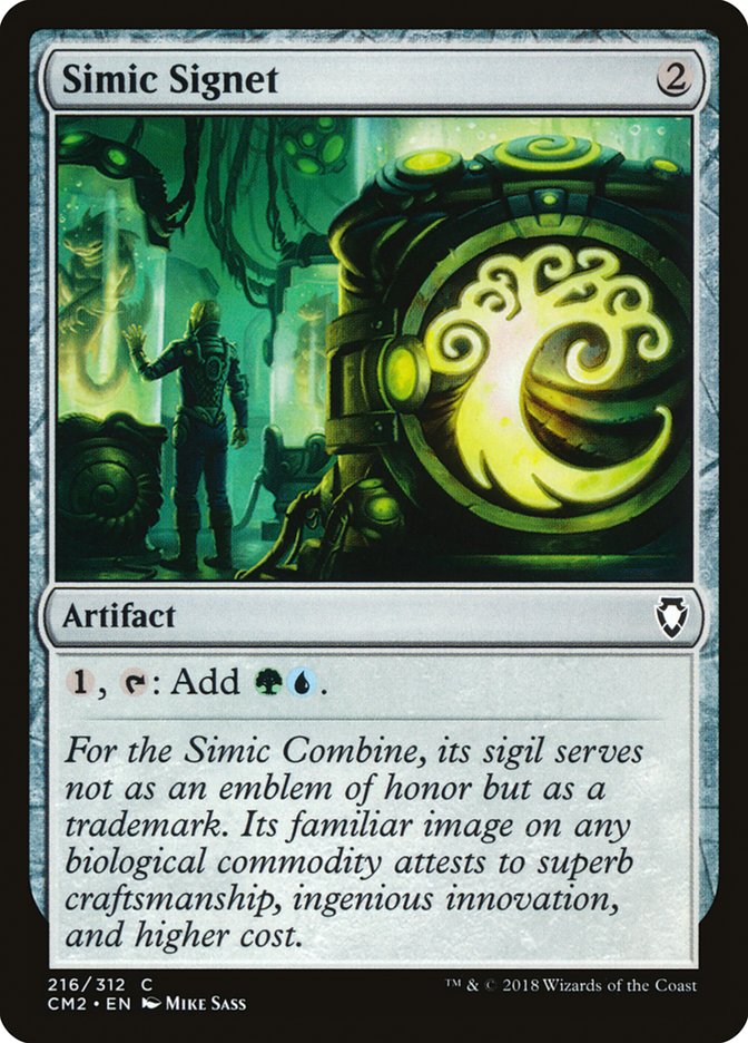 Simic Signet (216/312) [Commander Anthology Volume II] - Devastation Store | Devastation Store