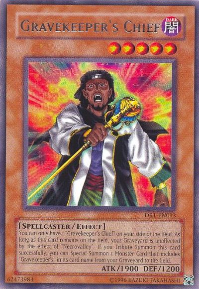 Gravekeeper's Chief [DR1-EN013] Rare | Devastation Store
