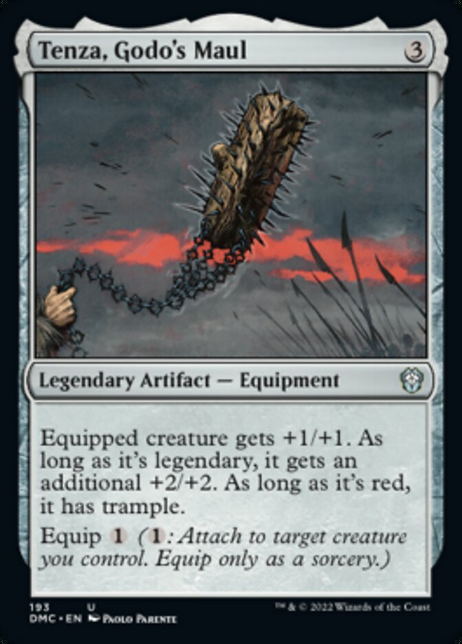 Tenza, Godo's Maul [Dominaria United Commander] | Devastation Store