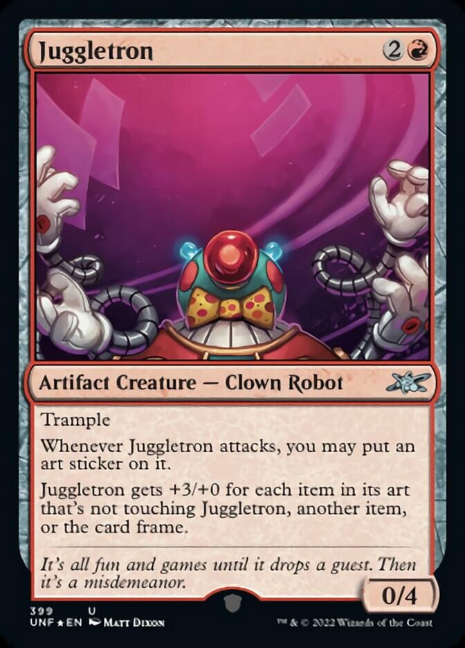 Juggletron (Galaxy Foil) [Unfinity] | Devastation Store