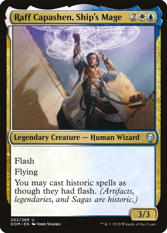Raff Capashen, Ship's Mage [Dominaria] - Devastation Store | Devastation Store