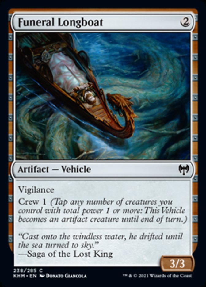 Funeral Longboat [Kaldheim] | Devastation Store