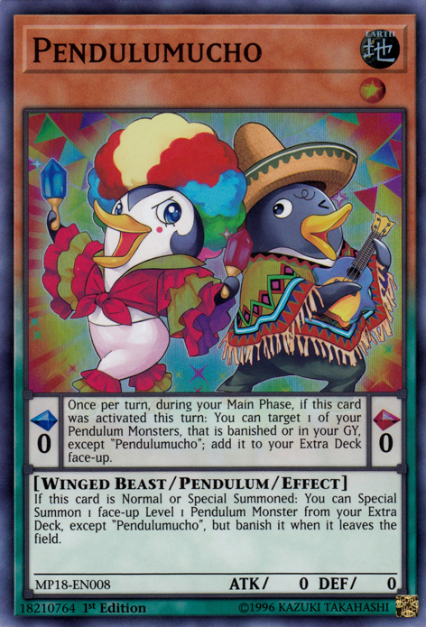Pendulumucho [MP18-EN008] Super Rare | Devastation Store