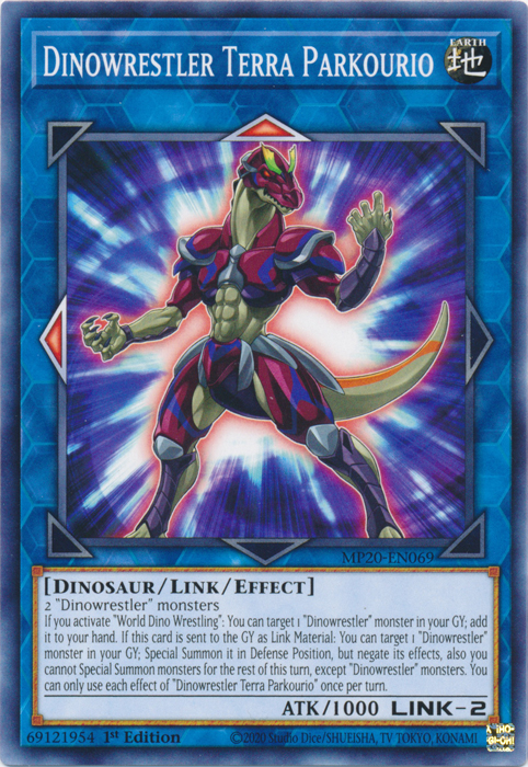 Dinowrestler Terra Parkourio [MP20-EN069] Common | Devastation Store