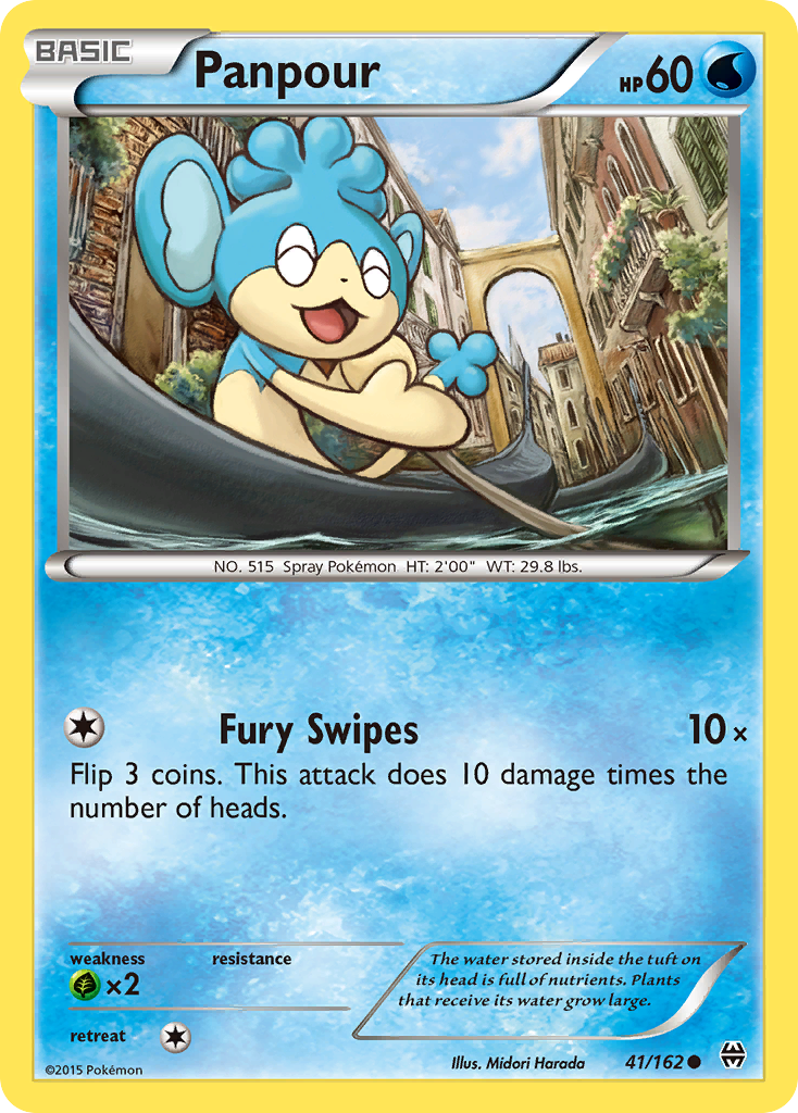 Panpour (41/162) [XY: BREAKthrough] | Devastation Store