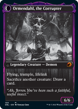 Jerren, Corrupted Bishop // Ormendahl, the Corrupted [Innistrad: Double Feature] | Devastation Store