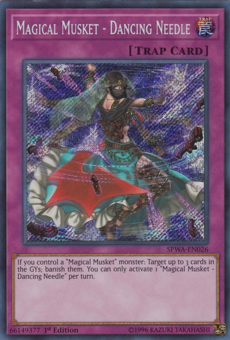 Magical Musket - Dancing Needle [SPWA-EN026] Secret Rare | Devastation Store