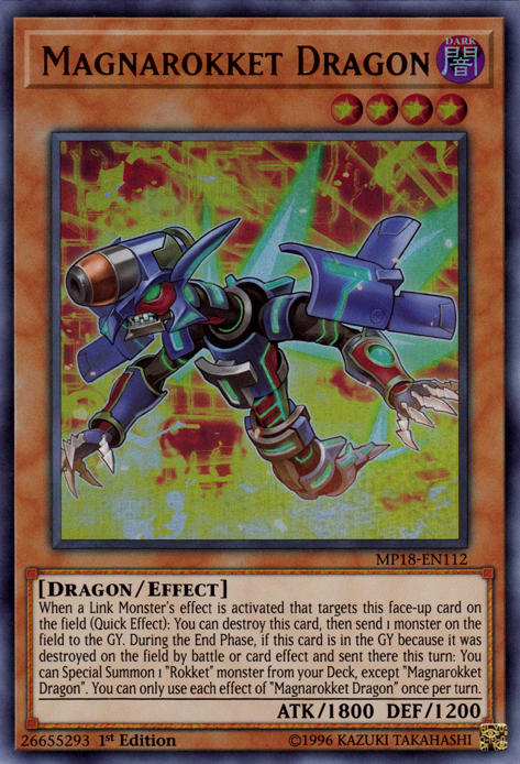 Magnarokket Dragon [MP18-EN112] Ultra Rare | Devastation Store