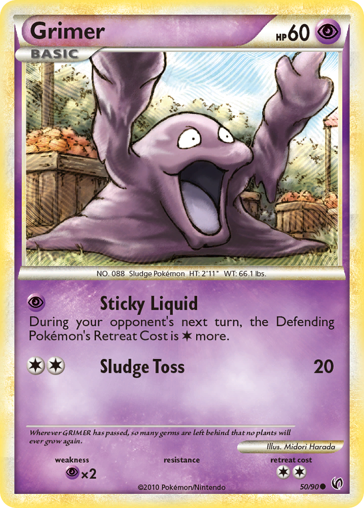 Grimer (50/90) [HeartGold & SoulSilver: Undaunted] | Devastation Store