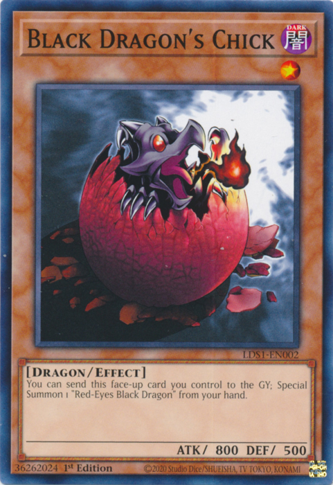Black Dragon's Chick [LDS1-EN002] Common | Devastation Store