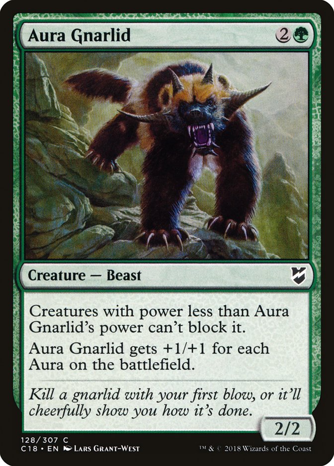 Aura Gnarlid [Commander 2018] - Devastation Store | Devastation Store