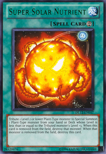 Super Solar Nutrient (Green) [DL12-EN017] Rare | Devastation Store