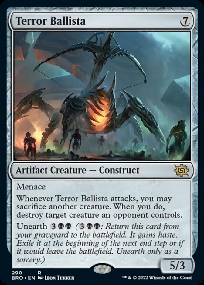 Terror Ballista [The Brothers' War] | Devastation Store