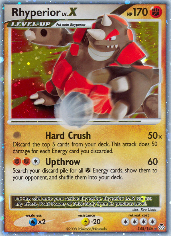 Rhyperior LV.X (145/146) [Diamond & Pearl: Legends Awakened] | Devastation Store