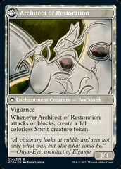 The Restoration of Eiganjo // Architect of Restoration [Kamigawa: Neon Dynasty] | Devastation Store