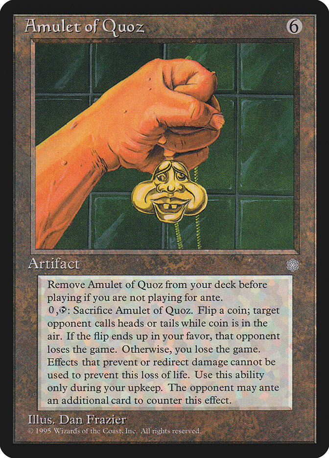 Amulet of Quoz [Ice Age] - Devastation Store | Devastation Store