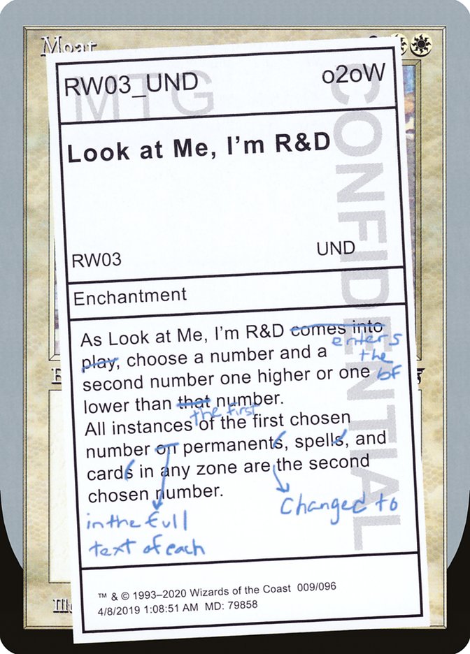 Look at Me, I'm R&D [Unsanctioned] | Devastation Store