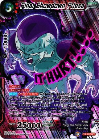 Final Showdown Frieza (SPR) [TB3-002_SPR] | Devastation Store