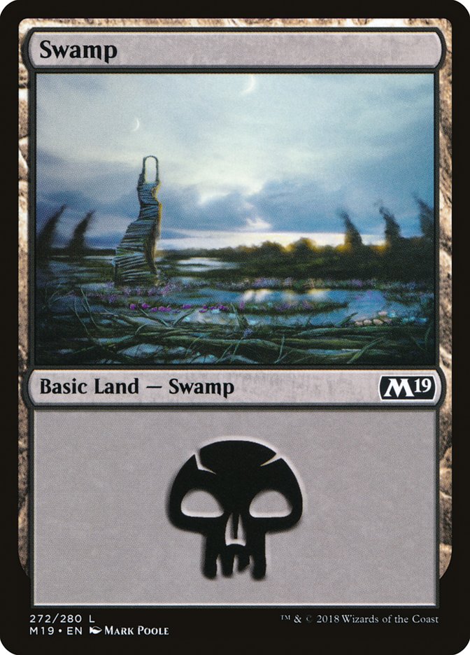 Swamp (272) [Core Set 2019] | Devastation Store
