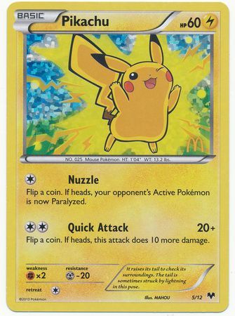 Pikachu (5/12) [McDonald's Promos: 2014 Collection] | Devastation Store