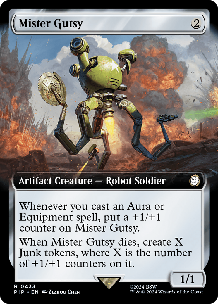 Mister Gutsy (Extended Art) [Fallout] | Devastation Store