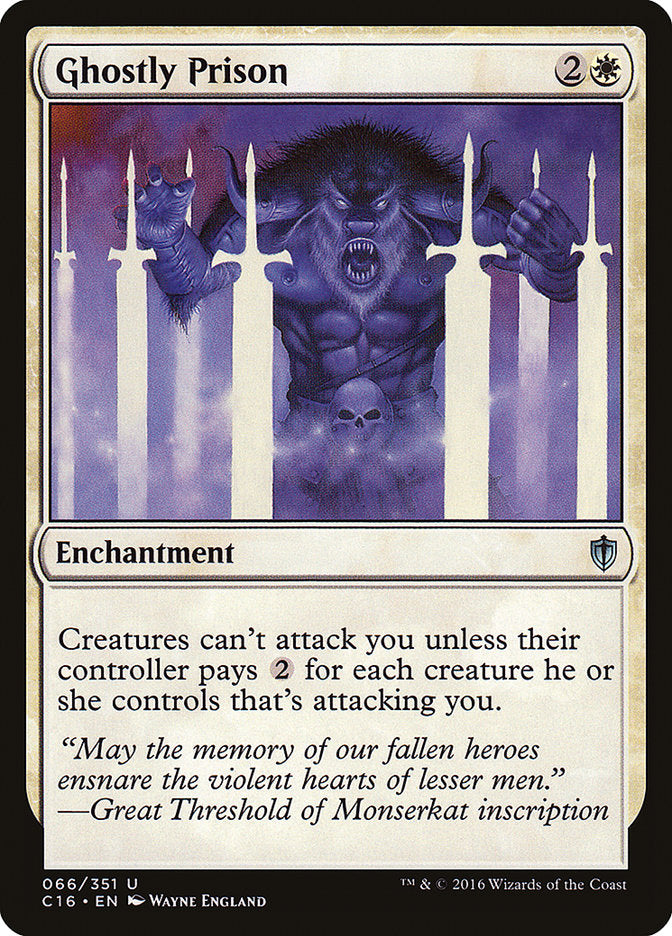 Ghostly Prison [Commander 2016] - Devastation Store | Devastation Store