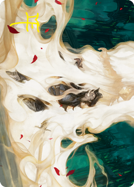 By Invitation Only Art Card (Gold-Stamped Signature) [Innistrad: Crimson Vow Art Series] | Devastation Store