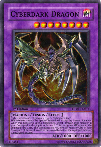 Cyberdark Dragon [DP04-EN014] Super Rare | Devastation Store