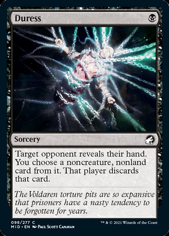 Duress [Innistrad: Midnight Hunt] | Devastation Store