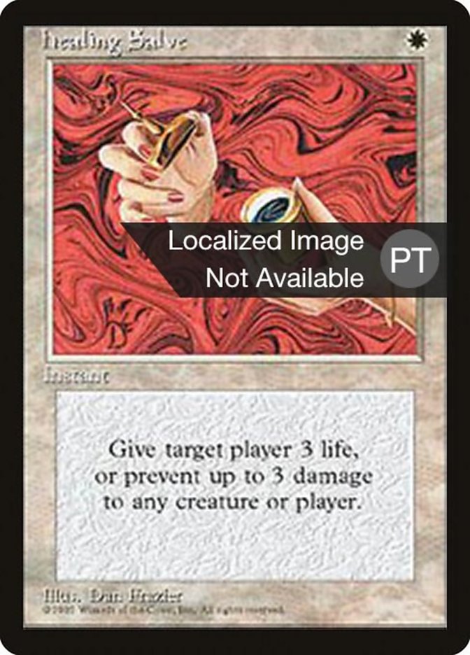Healing Salve [Fourth Edition (Foreign Black Border)] | Devastation Store