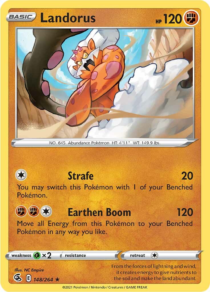 Landorus (148/264) [Sword & Shield: Fusion Strike] | Devastation Store