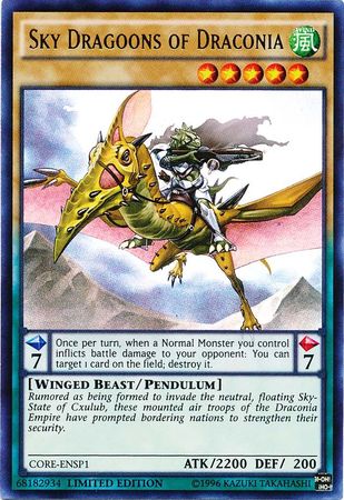 Sky Dragoons of Draconia [CORE-ENSP1] Ultra Rare | Devastation Store