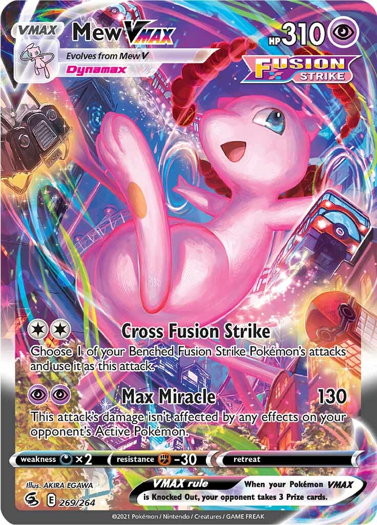 Mew VMAX (269/264) [Sword & Shield: Fusion Strike] | Devastation Store