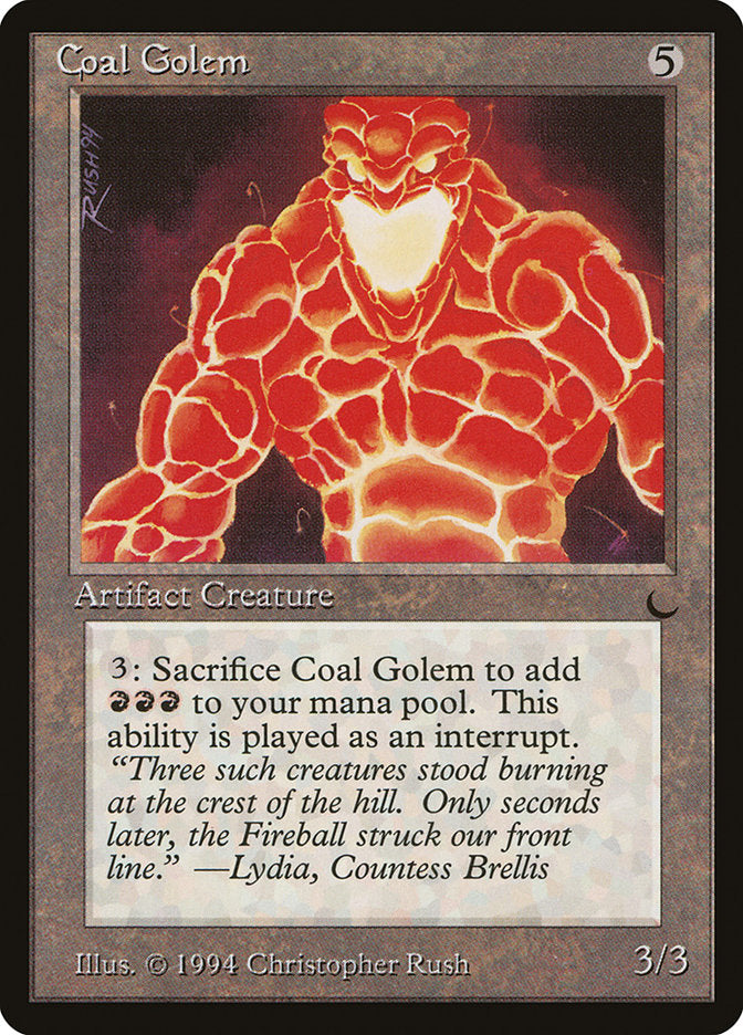 Coal Golem [The Dark] - Devastation Store | Devastation Store