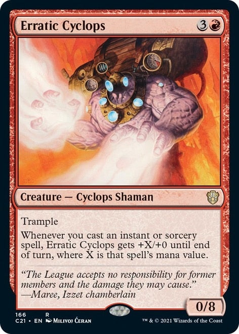 Erratic Cyclops [Commander 2021] | Devastation Store