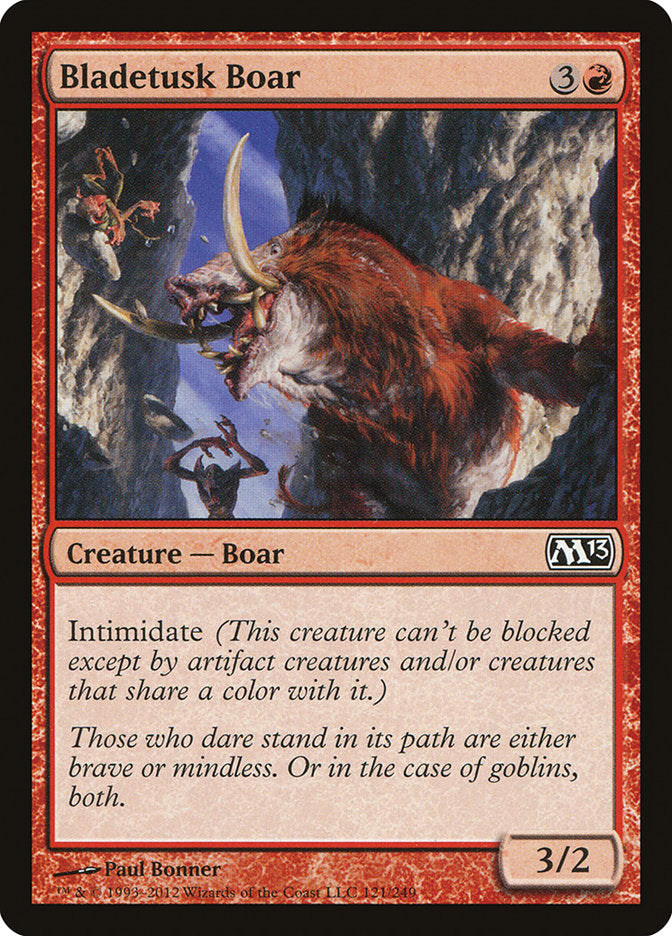 Bladetusk Boar [Magic 2013] | Devastation Store